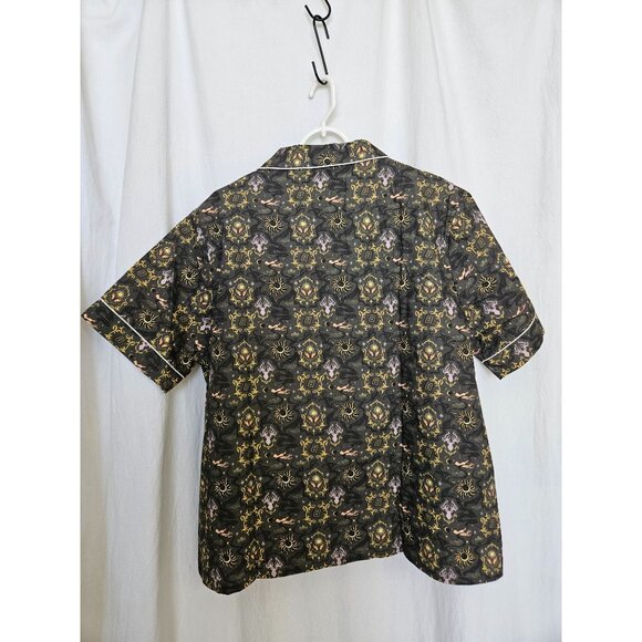 Blissfully Bookish Harry Potter Pajamas Size 3X Top and Shorts NWOT - Picture 5 of 6